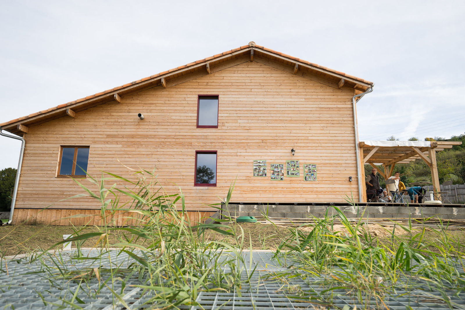 Maison en paille à Chasseneuil du Poitou (86)